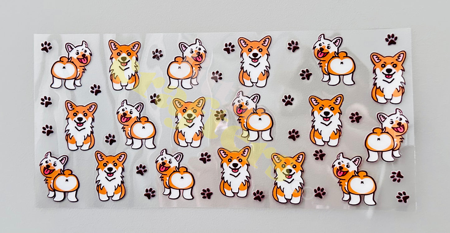 16oz UV DTF WRAP - DOG