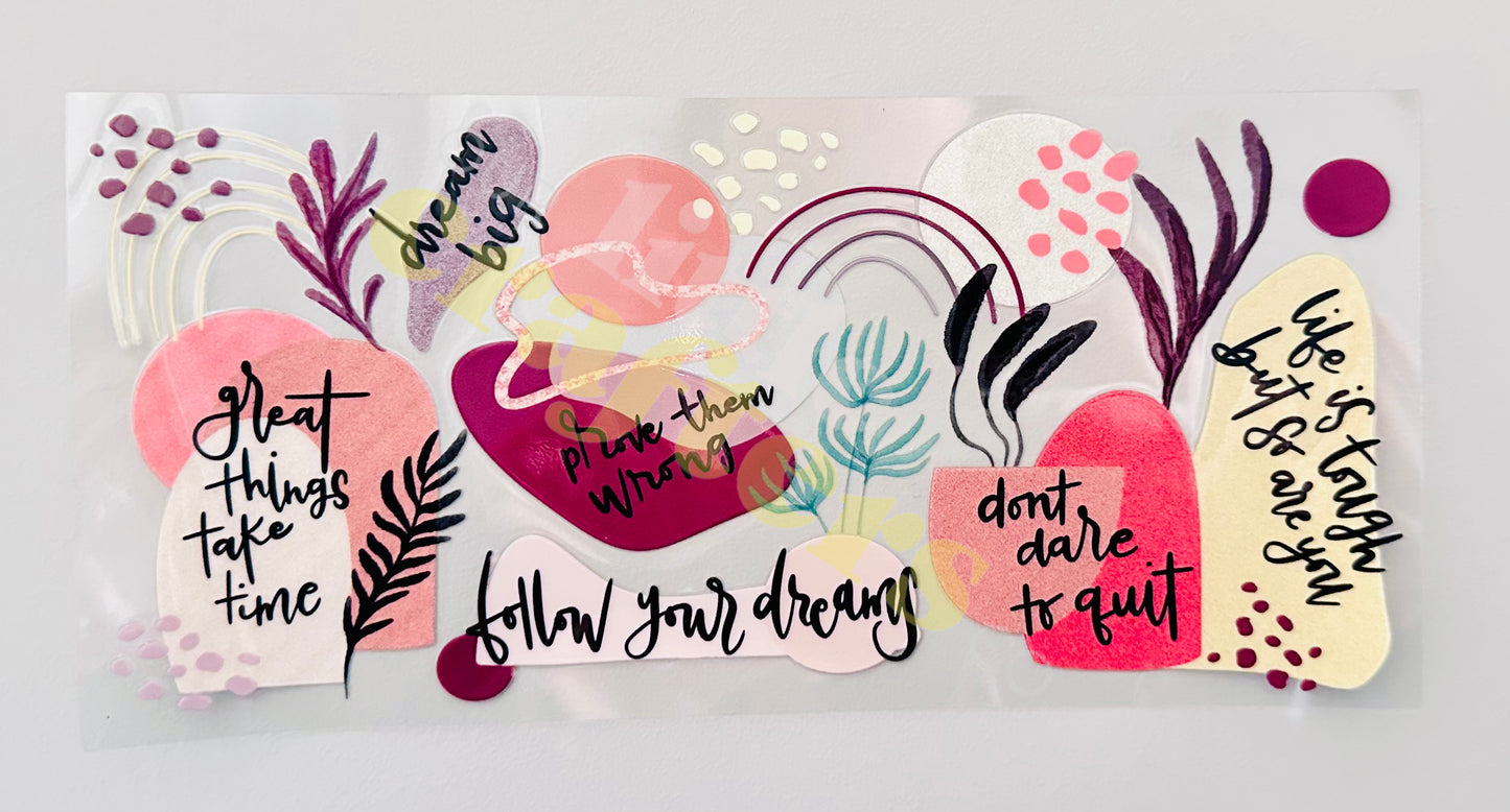 16oz UV DTF WRAP - QUOTE
