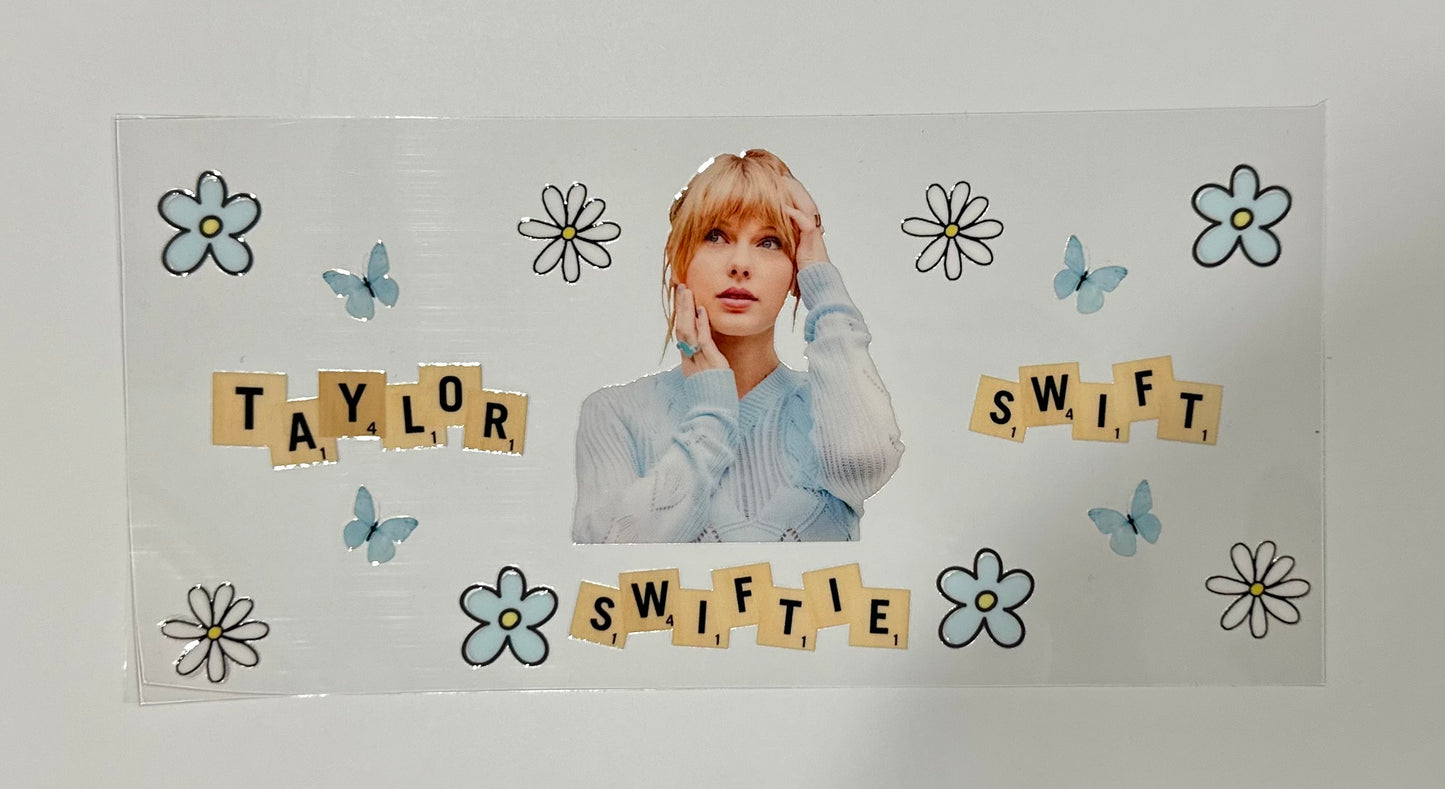 16oz UV DTF WRAP - TAYLOR SWIFT