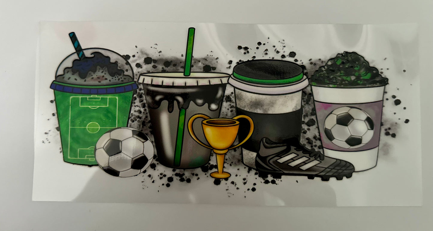 16oz UV DTF WRAP - SOCCER / SPORT