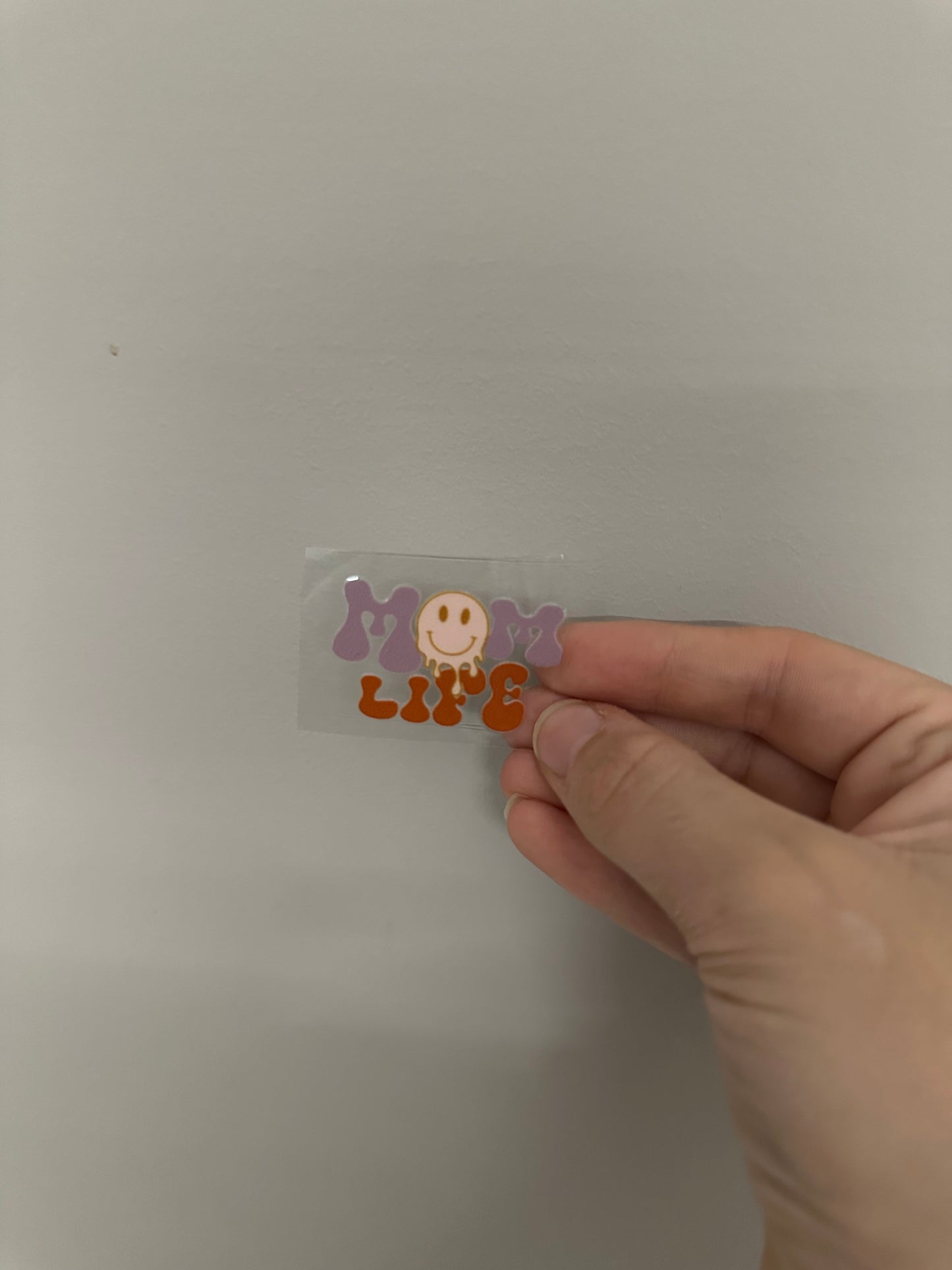 UV DTF KEYRING DECAL - MUM LIFE