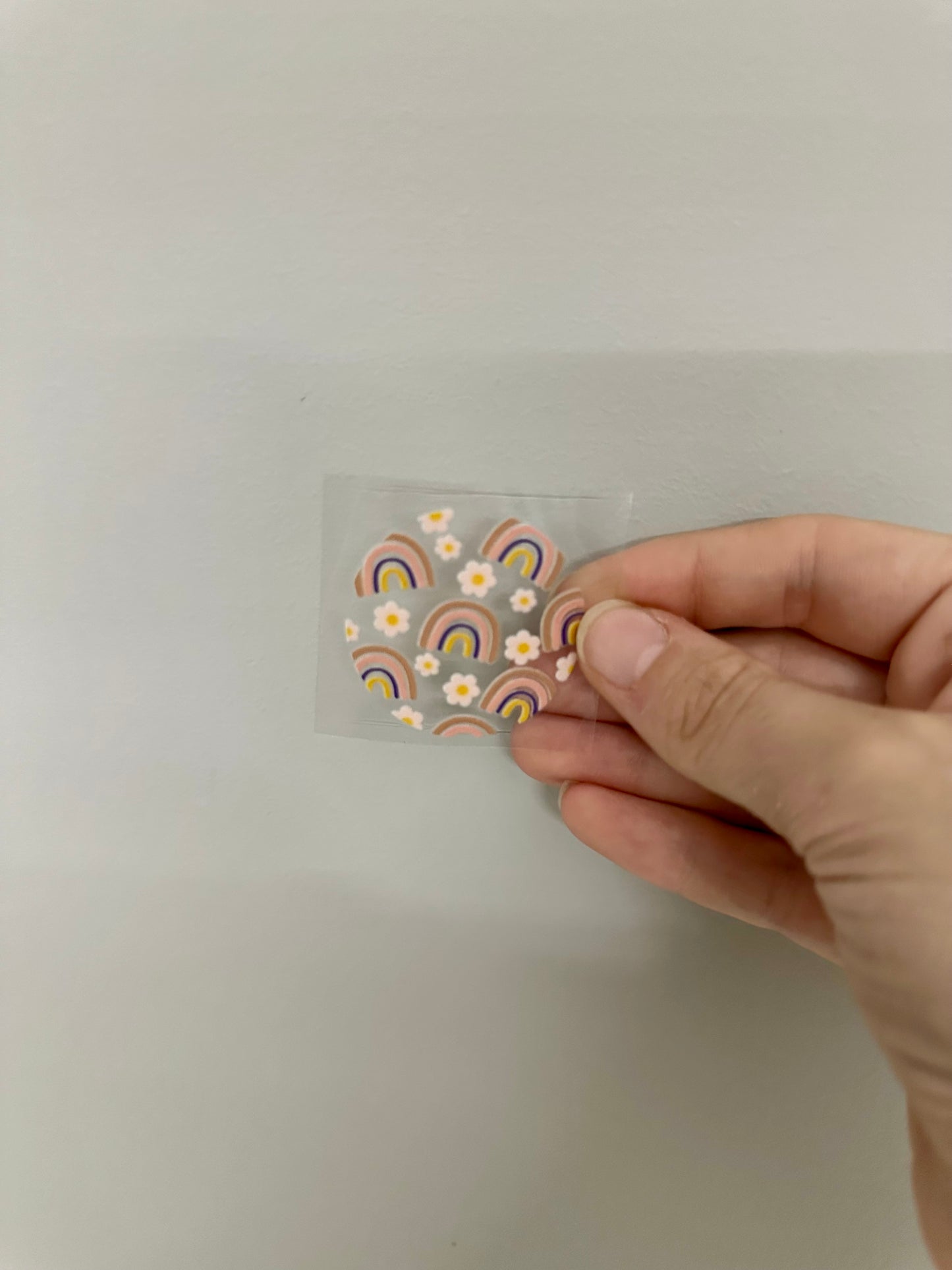 UV DTF KEYRING DECAL - RAINBOWS