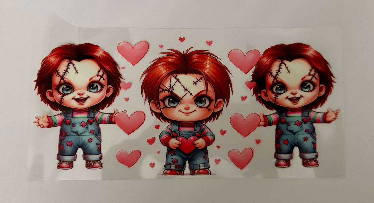 16oz UV DTF WRAP - CHUCKY