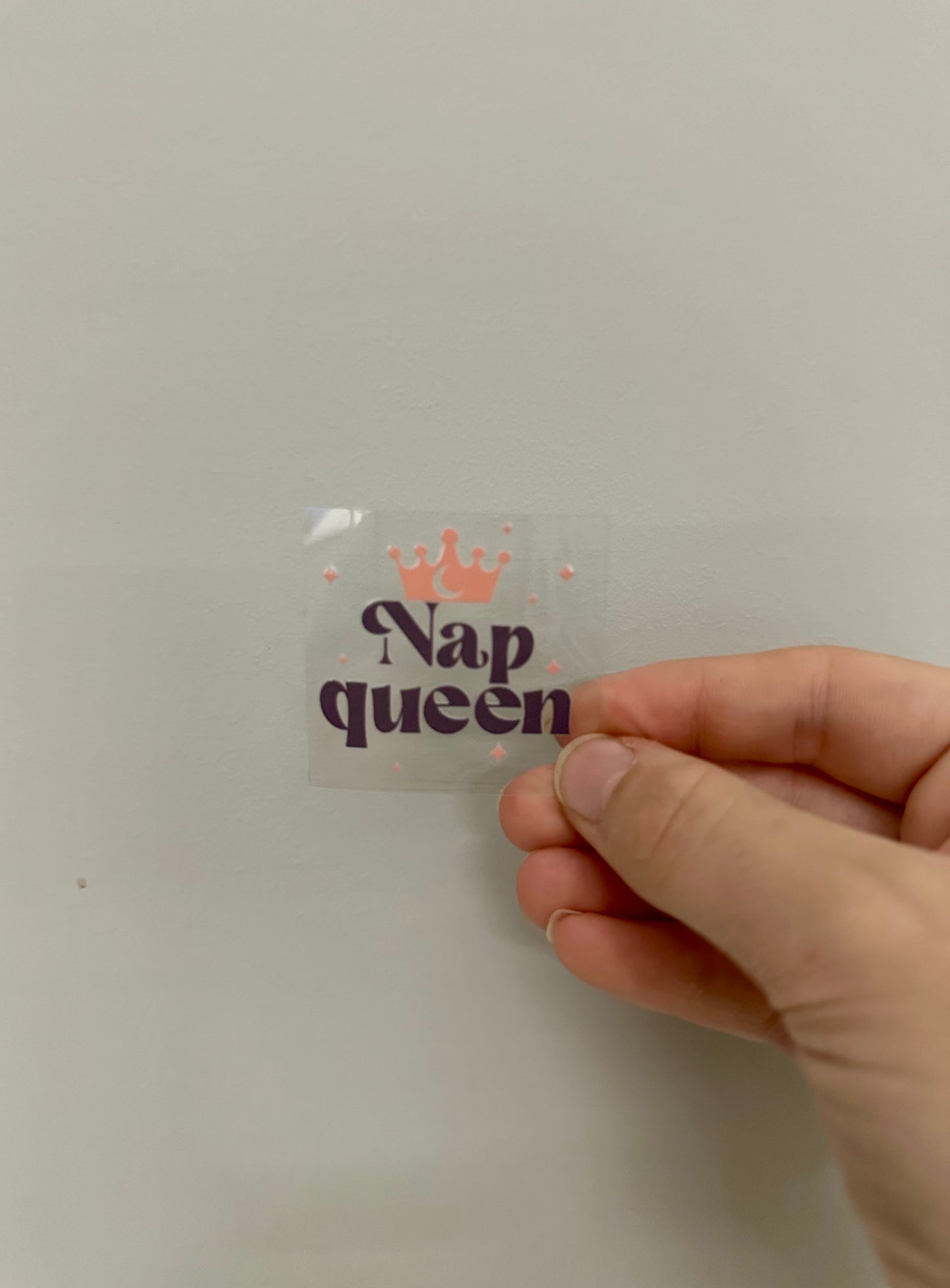 UV DTF KEYRING DECAL - NAP QUEEN