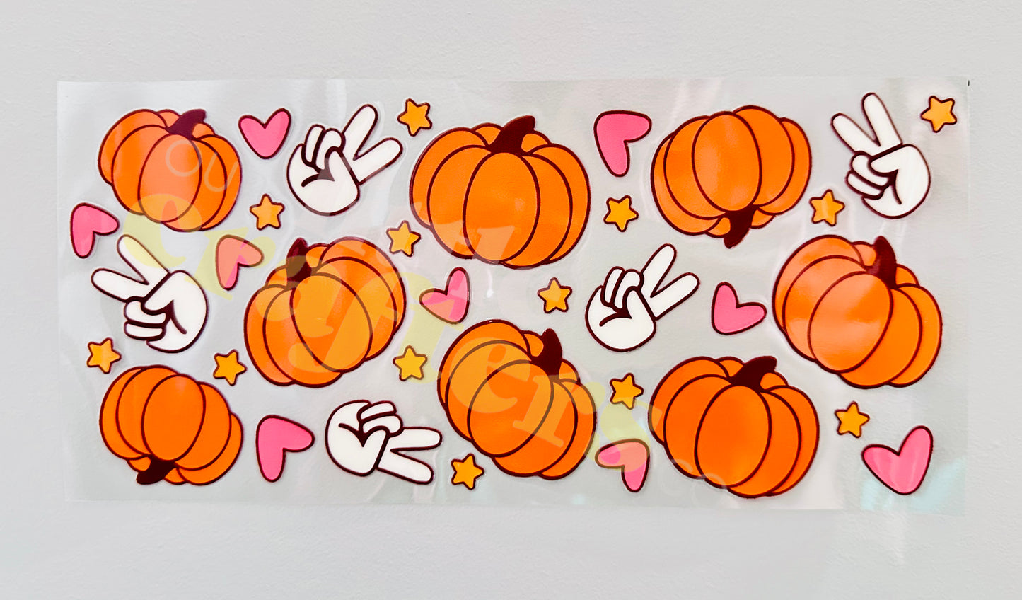 16oz UV DTF WRAP - HALLOWEEN