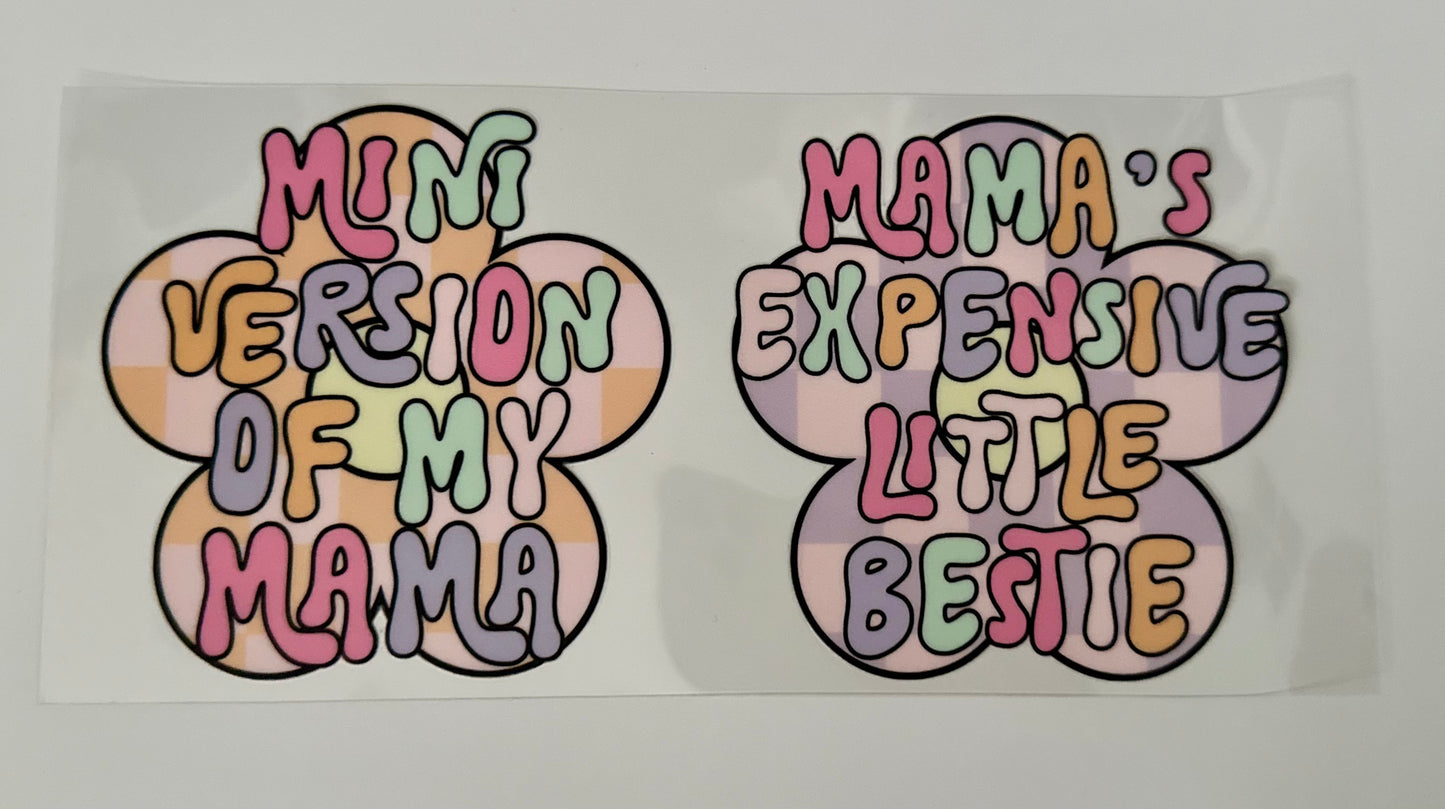 16oz UV DTF WRAP - MAMA / MOTHERS DAY