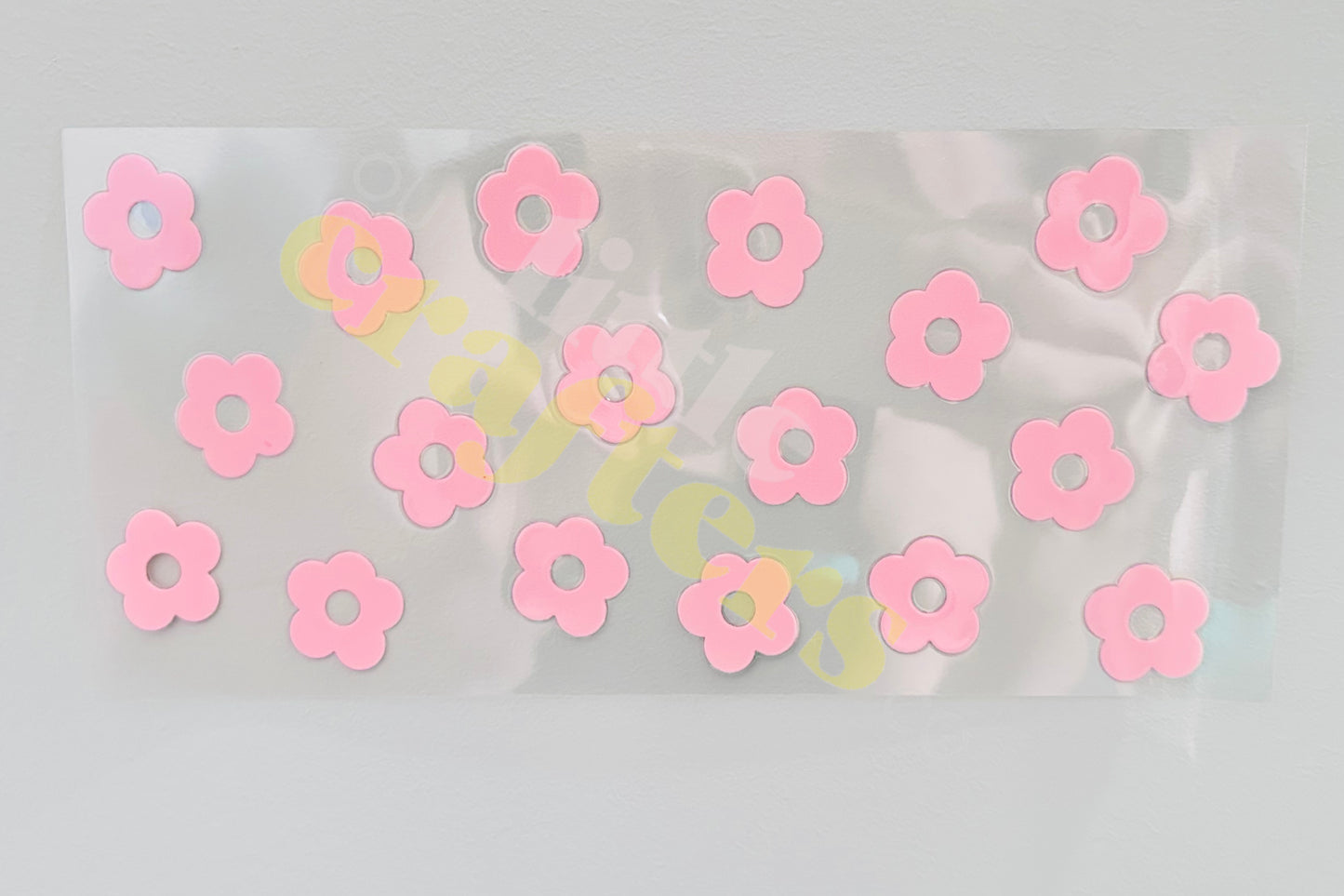 16oz UV DTF WRAP - FLOWERS