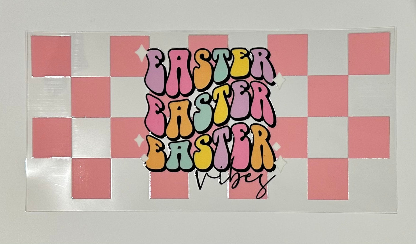 16oz UV DTF WRAP - EASTER VIBES / EASTER