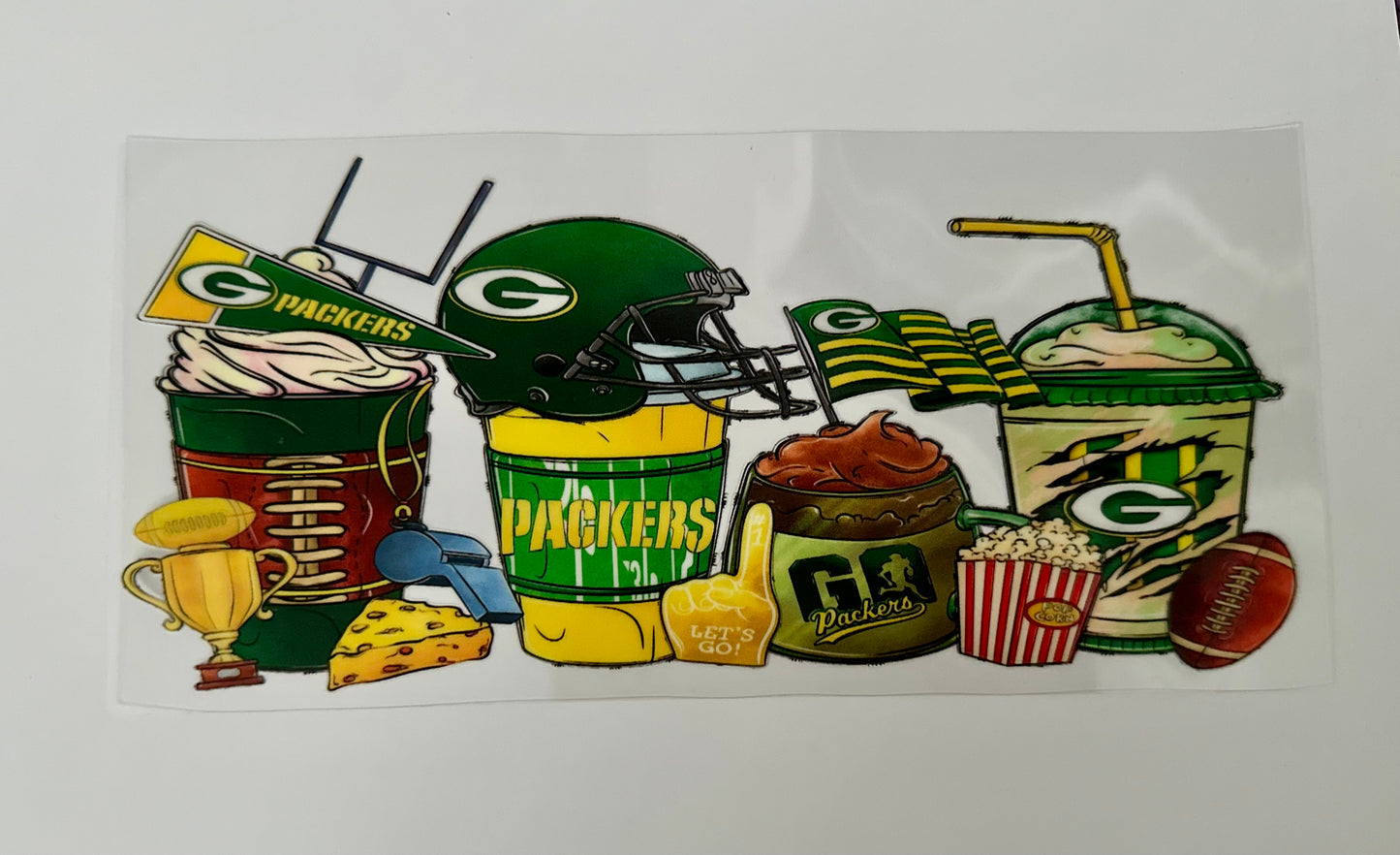 16oz UV DTF WRAP - PACKERS / SPORT