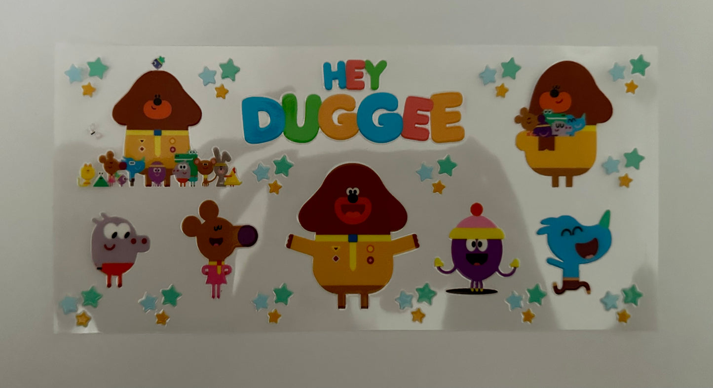 16oz UV DTF WRAP - HEY DUGGEE