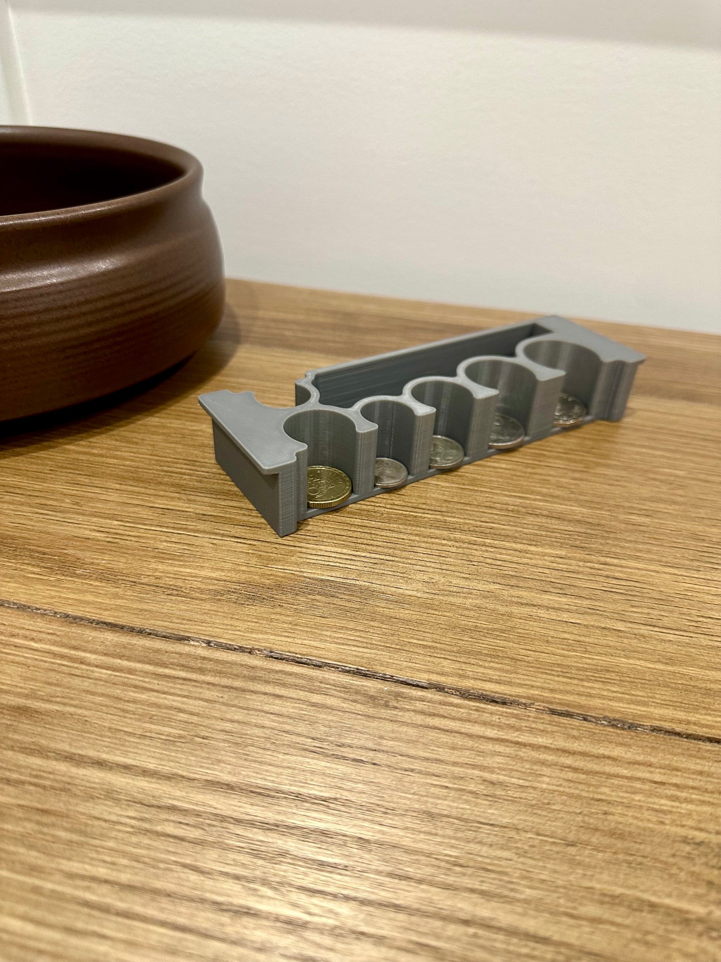 3D PRINTED - COIN HOLDER WITH LIP