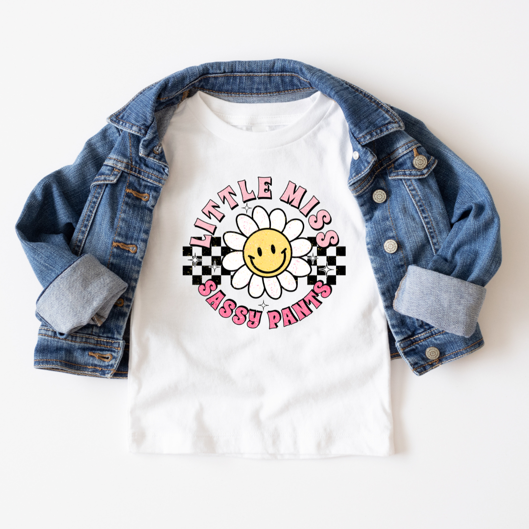DTF PRINT - LITTLE MISS SASSY PANTS