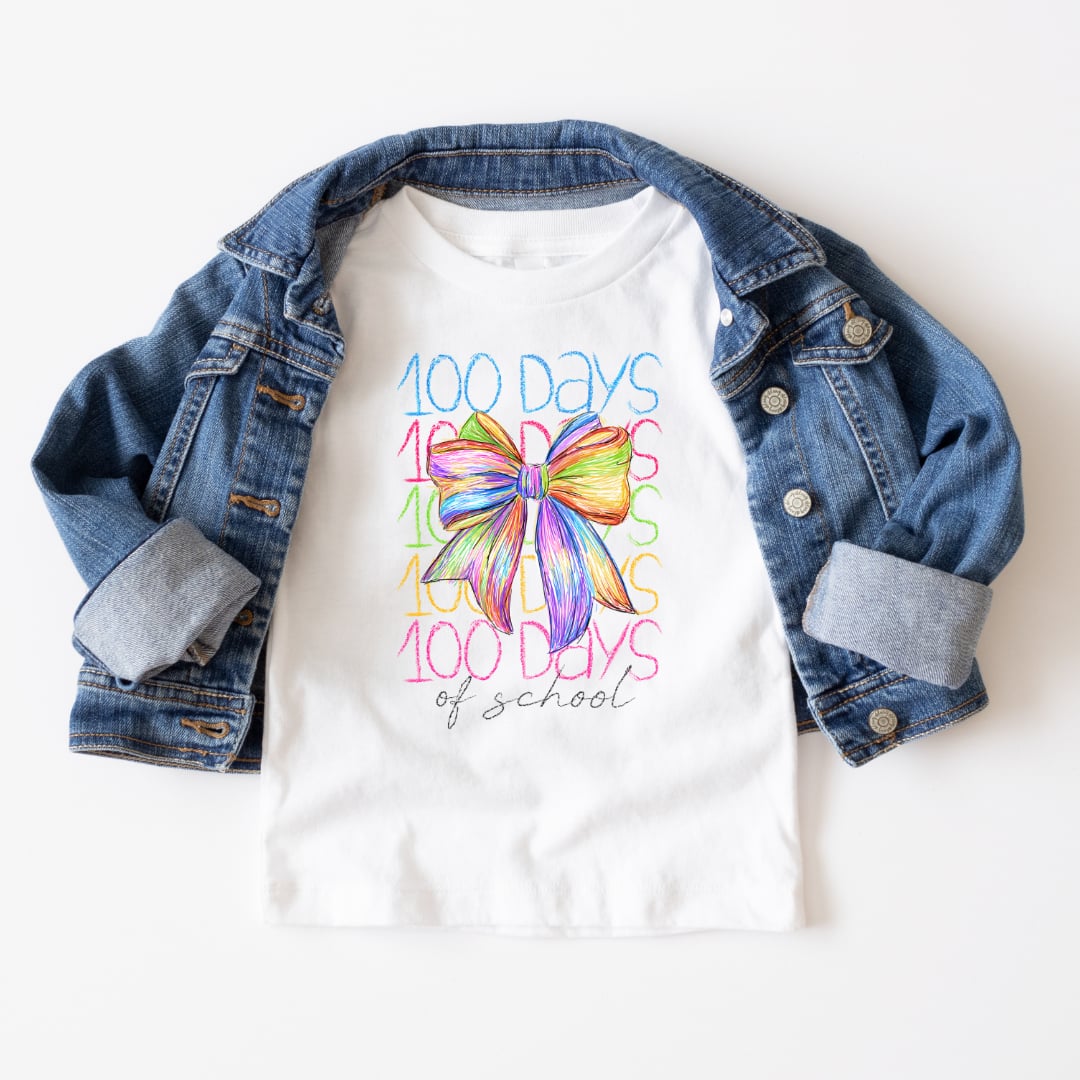 DTF PRINT - 100 DAYS OF SCHOOL