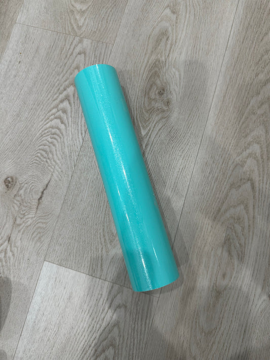 MINT SHIMMER PATTERNED VINYL