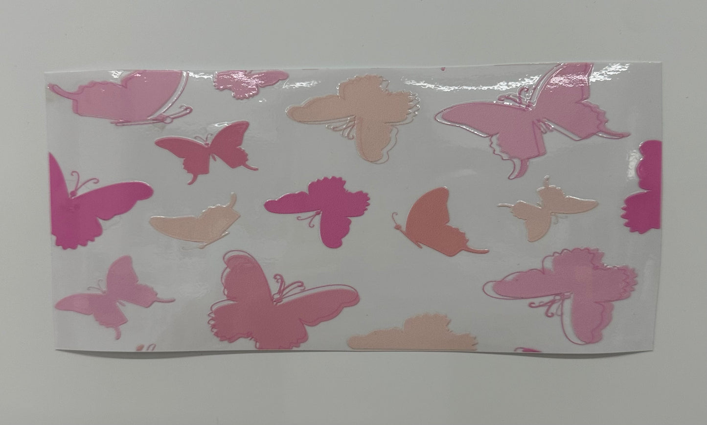16oz UV DTF WRAP - BUTTERFLIES