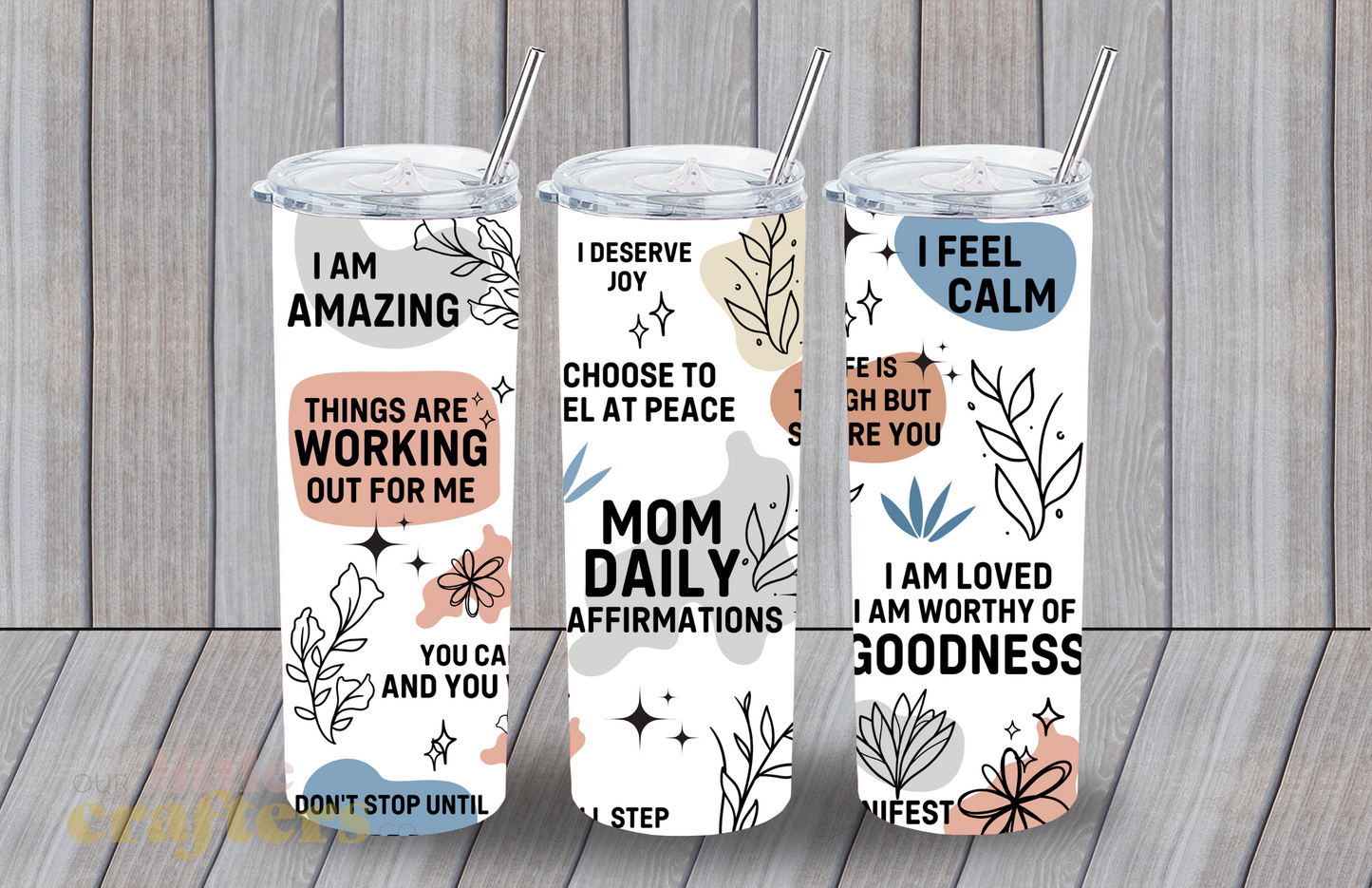 "AFFIRMATIONS' SUBLIMATION WRAP (39)