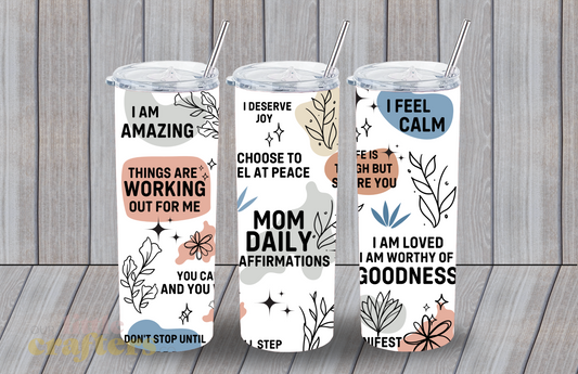 "AFFIRMATIONS' SUBLIMATION WRAP (39)