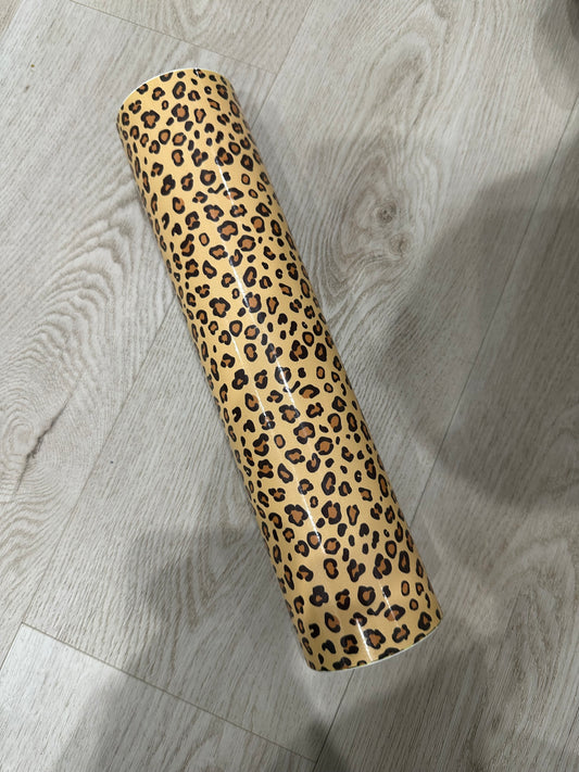 LEOPARD PRINT PATTERNED VINYL