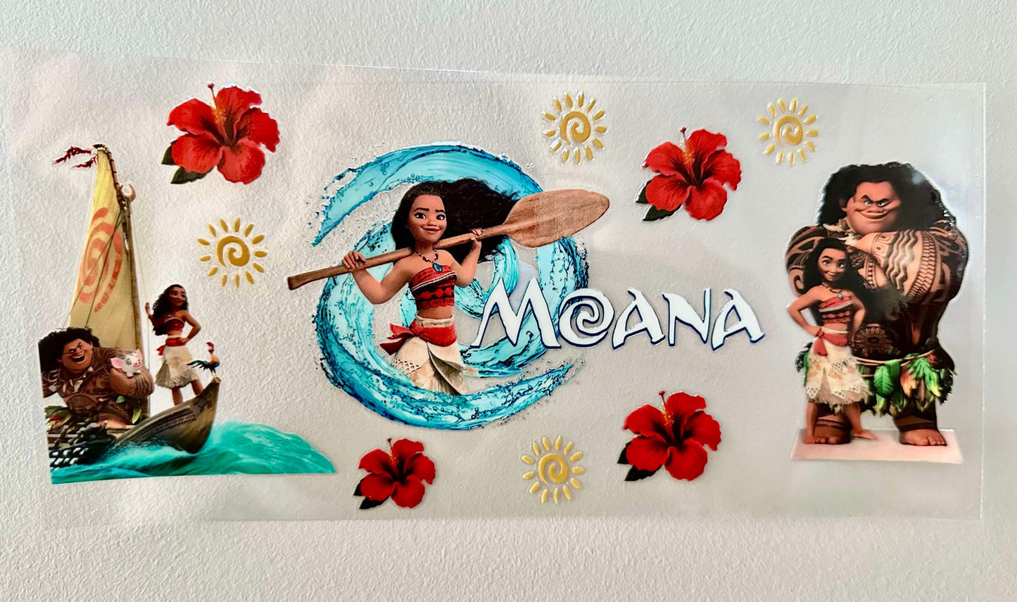 16oz UV DTF WRAP - MOANA