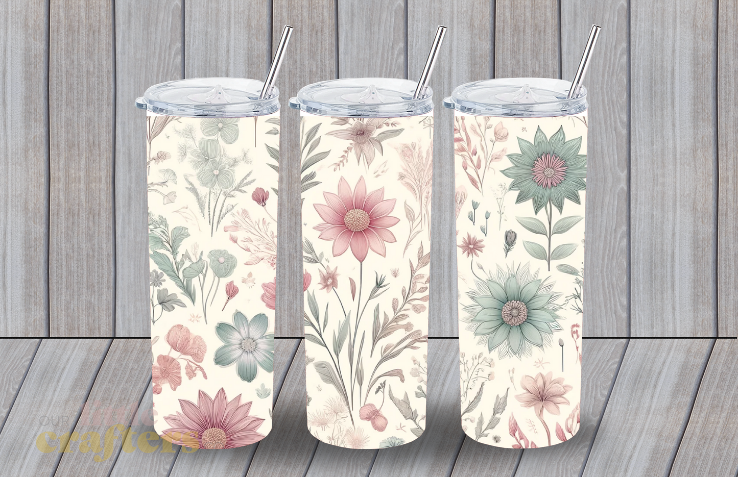 "BOHO FLOWERS' SUBLIMATION WRAP (16)