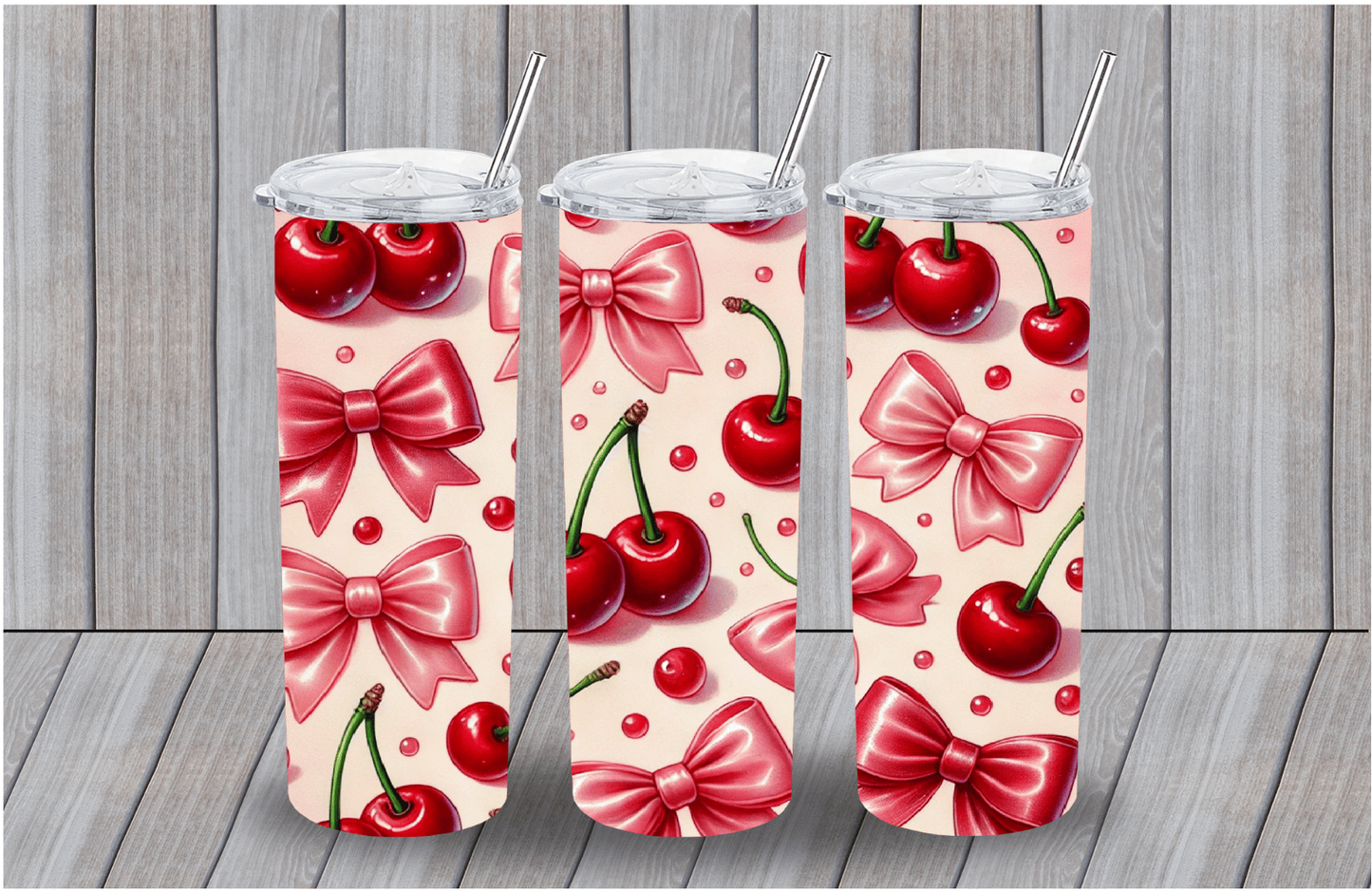 CHERRIES & BOWS SUBLIMATION WRAP (64)