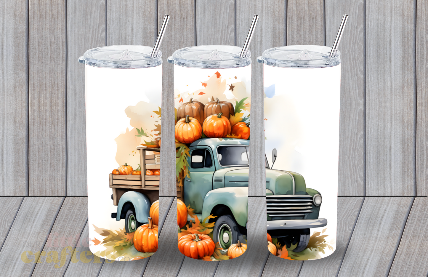 "COUNTRY PUMPKIN' SUBLIMATION WRAP (30)