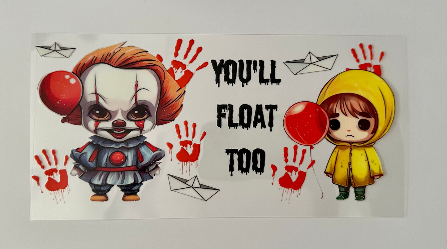 16oz UV DTF WRAP - CHUCKY