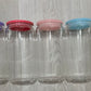 16oz PASTEL GLASS CUP
