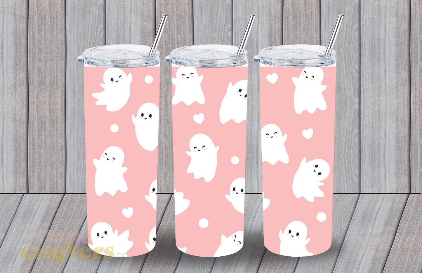 "GHOSTY FRIENDS' SUBLIMATION WRAP (19)