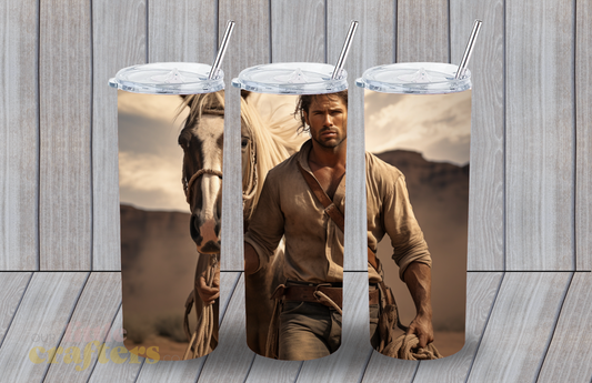 "HORSE & MAN' SUBLIMATION WRAP (63)