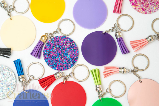 Acrylic keyrings