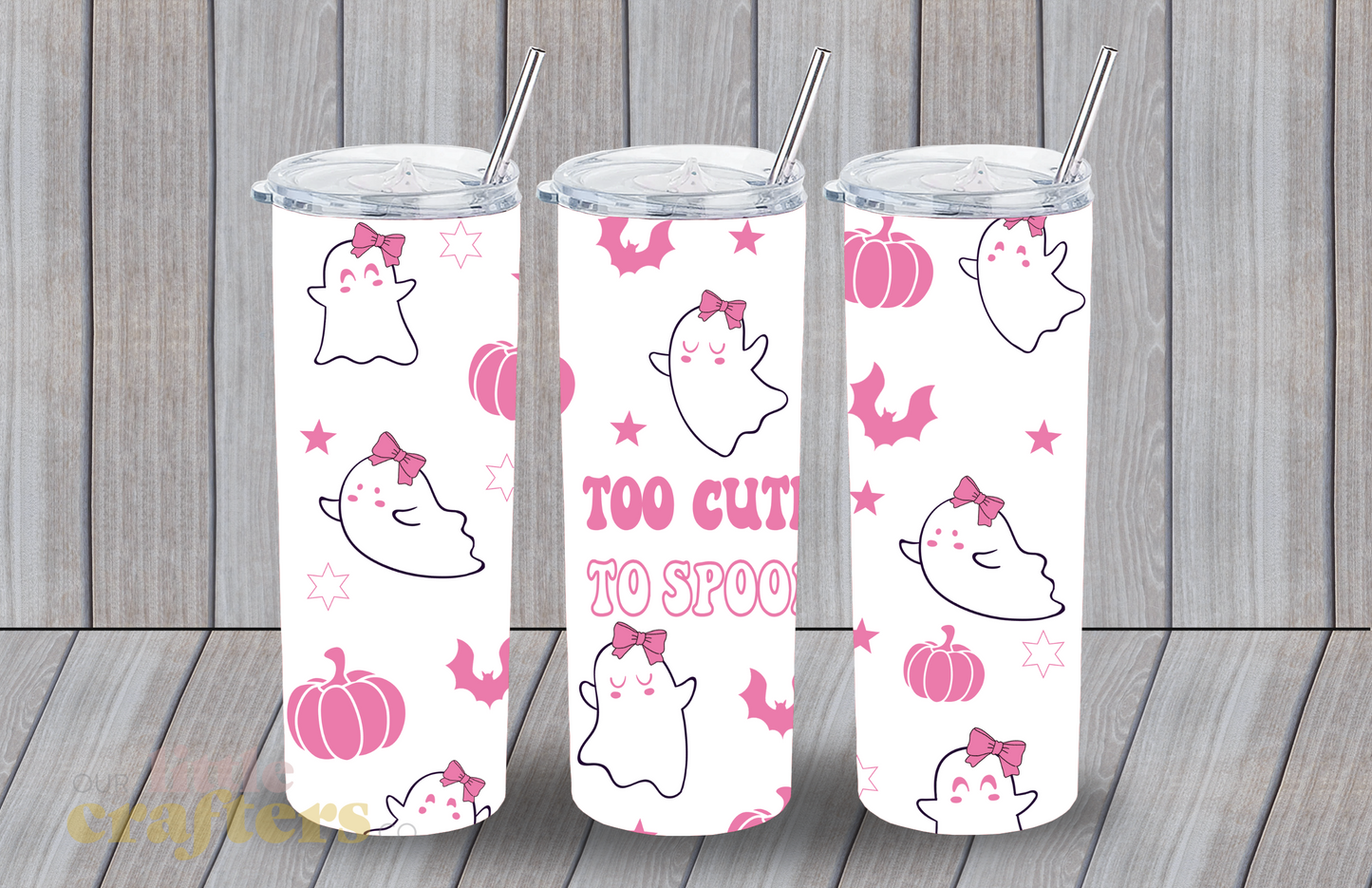 "TOO CUTE TO SPOOK' SUBLIMATION WRAP (17)