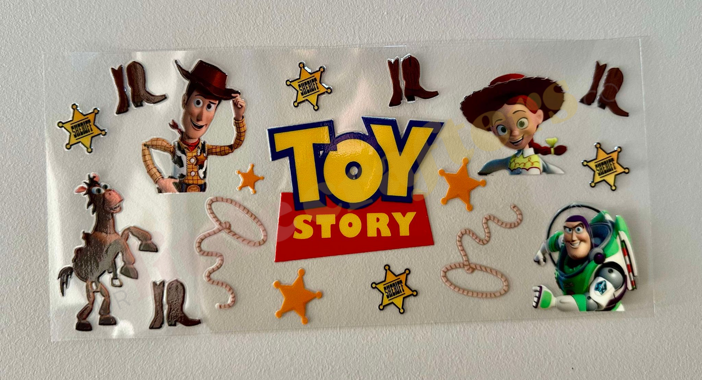 16oz UV DTF WRAP - TOY STORY