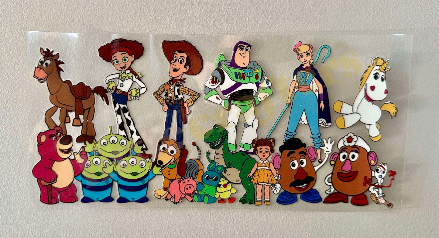 16oz UV DTF WRAP - TOY STORY FAMILY